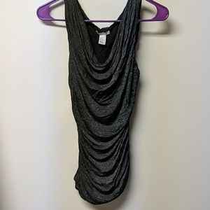 Slinky silky soft ruffled top